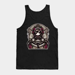 Gothic Lolita Art Tank Top